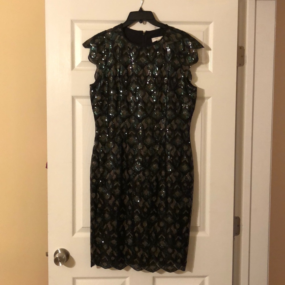 Katherine Kelly sequin dress